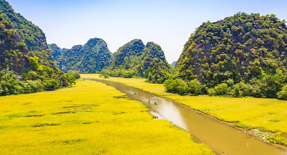 Day 4: Tam Coc - Halong Bay Cruise (Breakfast, Lunch, Dinner)